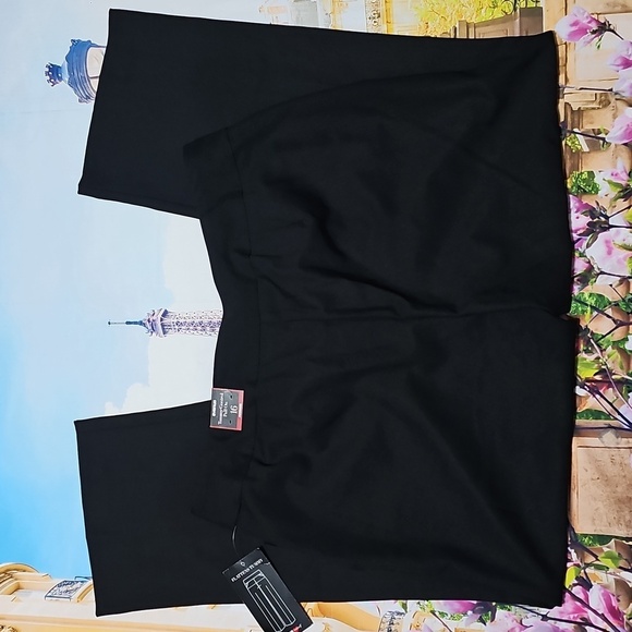 Avenue Elegant Black Women's High Waist Pants Size 16 New - Picture 5 of 5